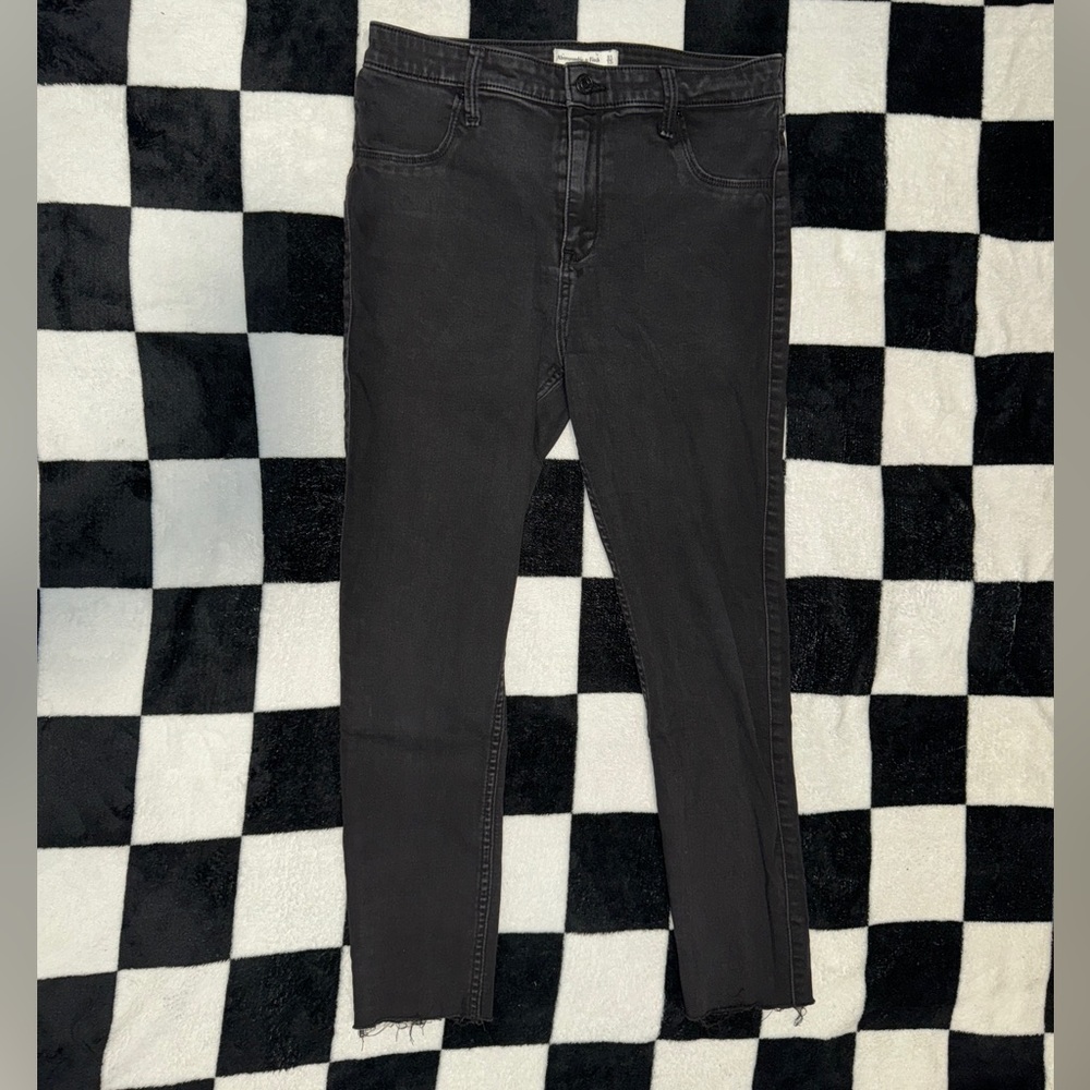 Abercrombie Black Jeggings